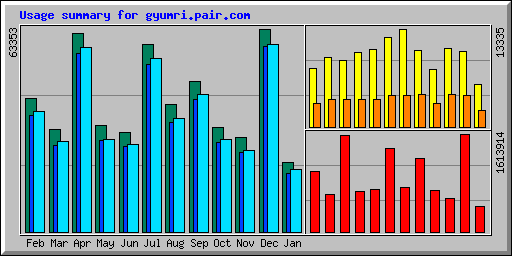 Usage summary for wokkil.pair.com